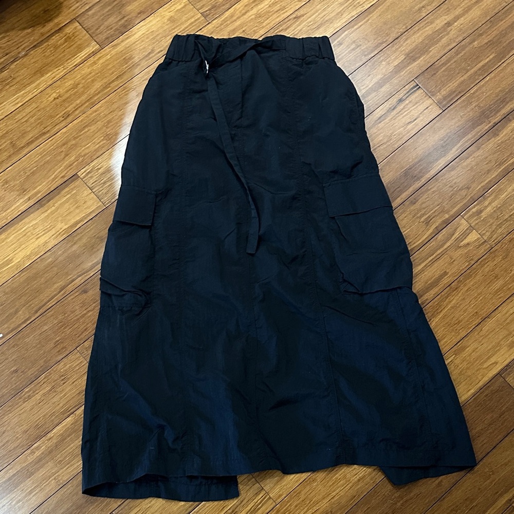 Zara Elegant Black Maxi Skirt